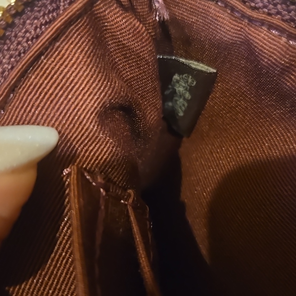 Coach Plaid Signature Zipper Wristlet/Wallet - Picture 11 of 11